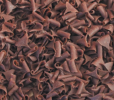 Milk Chocolate Curls Blossoms